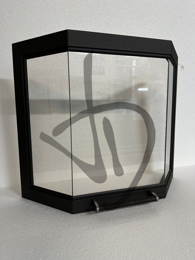 Maßgefertigtes Keramikglas für Prismenkamine  - Kaminglas – Keramikglas