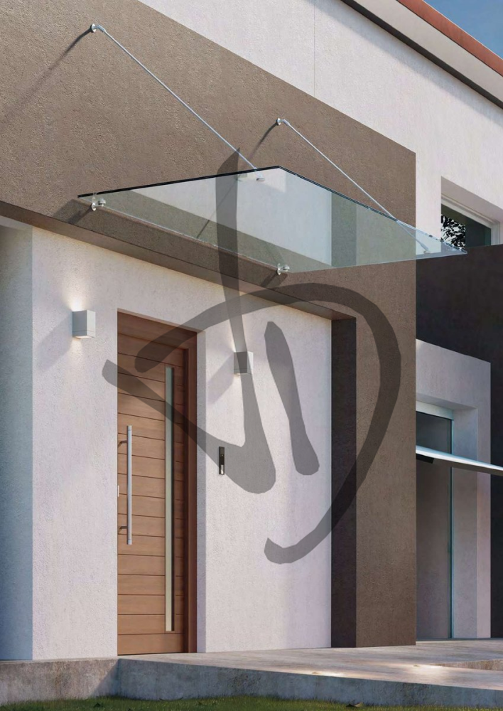 Maßgefertigte Produkte - Glasvordächer - Glasvordächer - 3