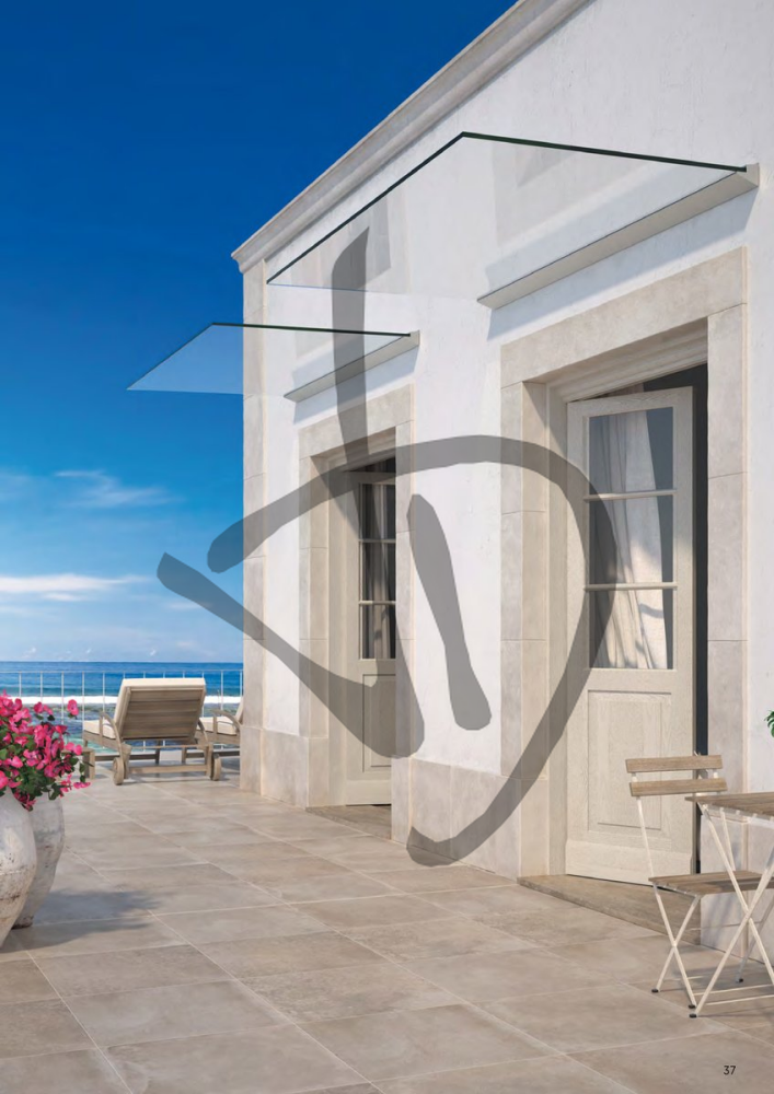 Maßgefertigte Produkte - Glasvordächer - Glasvordächer - 5