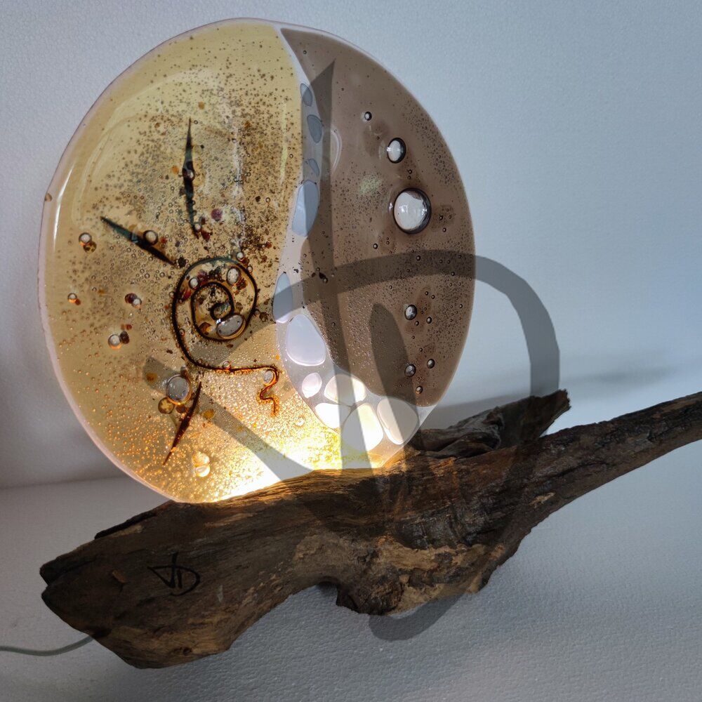 Maßgefertigte Produkte - Individuelle Lampen und Nachttischlampen - Designlampen aus Murano-Fusingglas - Murano Glas Fusing Lampen von Design - 9