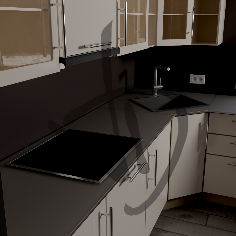 Maßgefertigte Produkte - Küchengläser - Arbeitsflächengläser - Vetri piano cucina top lucido satinato