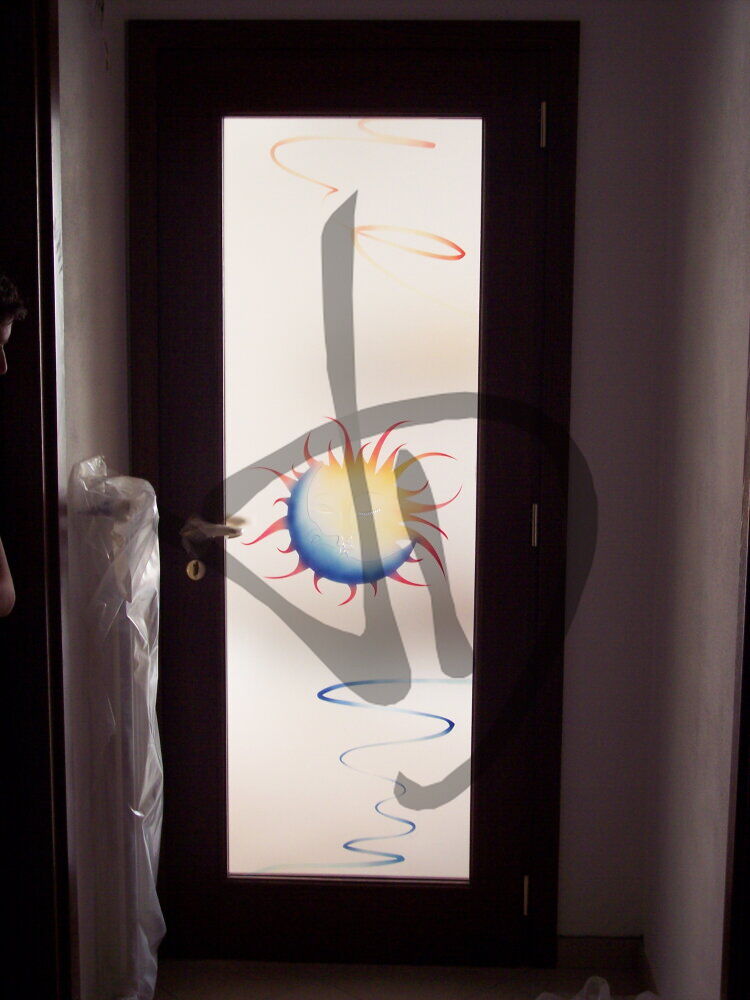 Maßgefertigte Produkte - Maßgefertigte Glastüren - Dekorgläser für Türen - Dekoriertes Glas für Türen